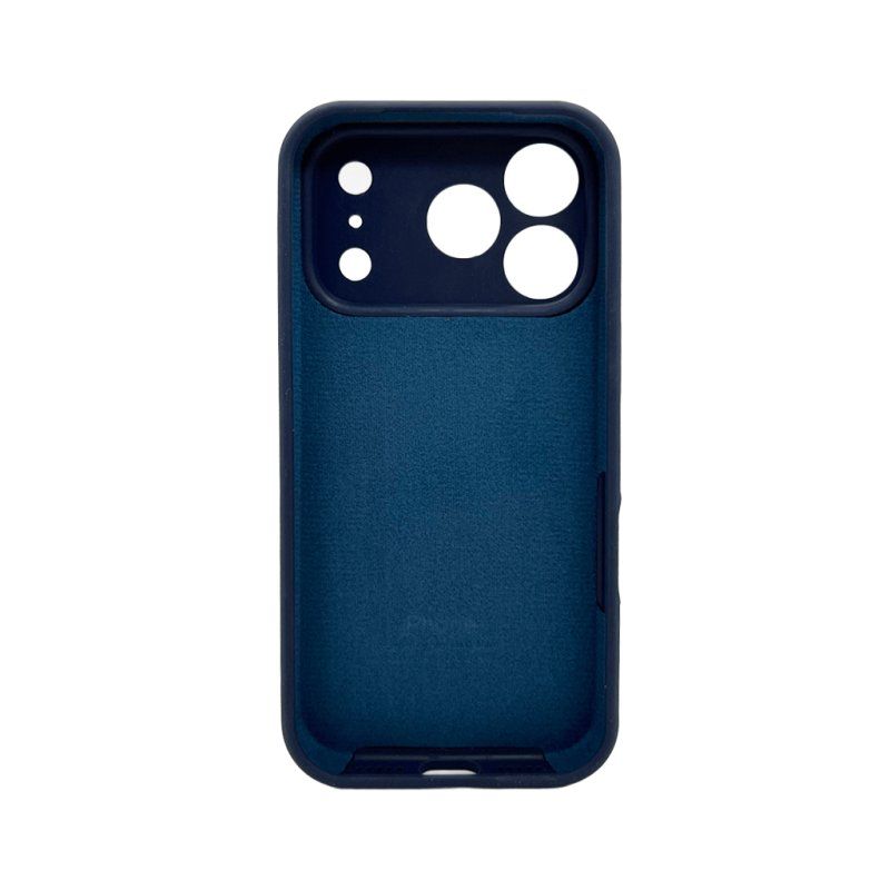 Чохол для смартфона Silicone Full Case AA Camera Protect for Apple iPhone 17 Pro 55,Mid Black