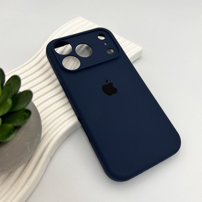 Чохол для смартфона Silicone Full Case AA Camera Protect for Apple iPhone 17 Pro 55,Mid Black