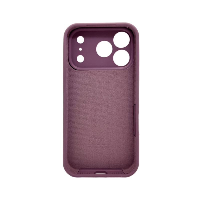 Чохол для смартфона Silicone Full Case AA Camera Protect for Apple iPhone 17 Pro 60,Taro Purple