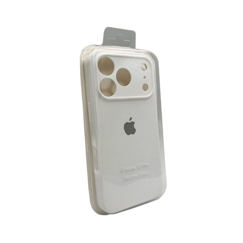 Чохол для смартфона Silicone Full Case AA Camera Protect for Apple iPhone 17 Pro Max 8,White