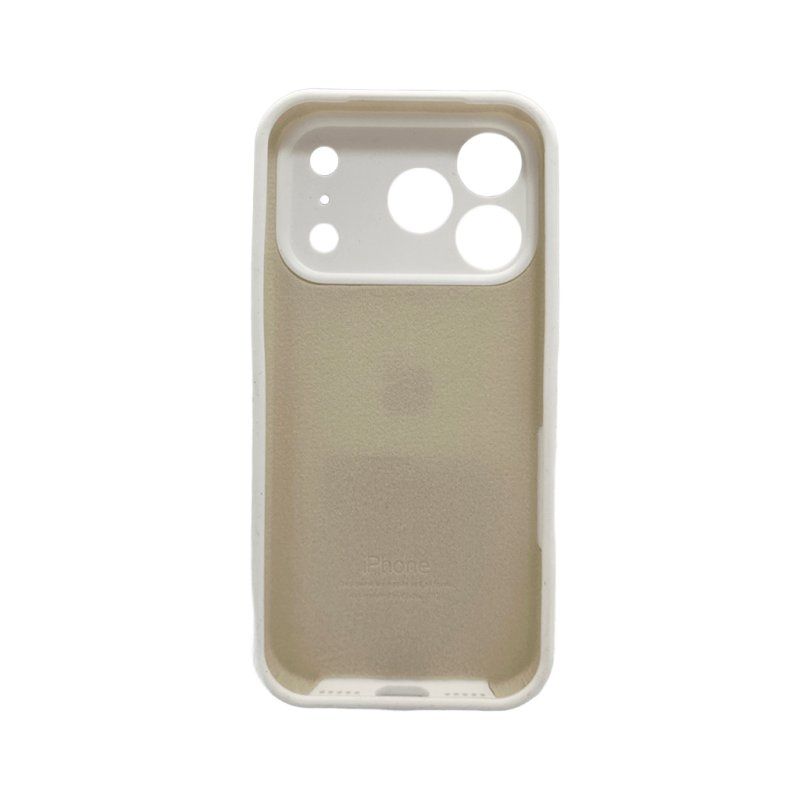 Чохол для смартфона Silicone Full Case AA Camera Protect for Apple iPhone 17 Pro Max 8,White