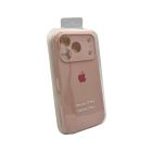Чохол для смартфона Silicone Full Case AA Camera Protect for Apple iPhone 17 Pro Max 15,Pink Sand