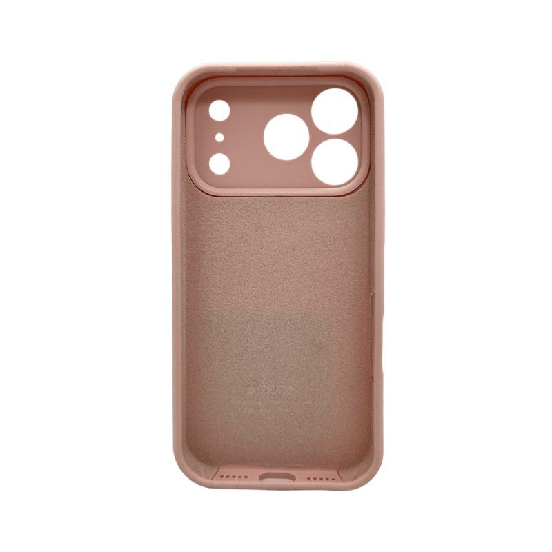 Чохол для смартфона Silicone Full Case AA Camera Protect for Apple iPhone 17 Pro Max 15,Pink Sand
