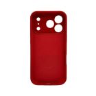 Чохол для смартфона Silicone Full Case AA Camera Protect for Apple iPhone 17 Pro Max 20,China Red