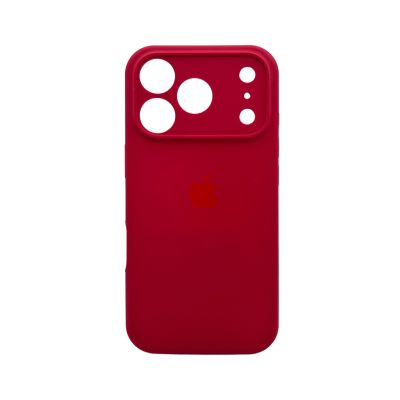 Чохол для смартфона Silicone Full Case AA Camera Protect for Apple iPhone 17 Pro Max 21,Rose Red