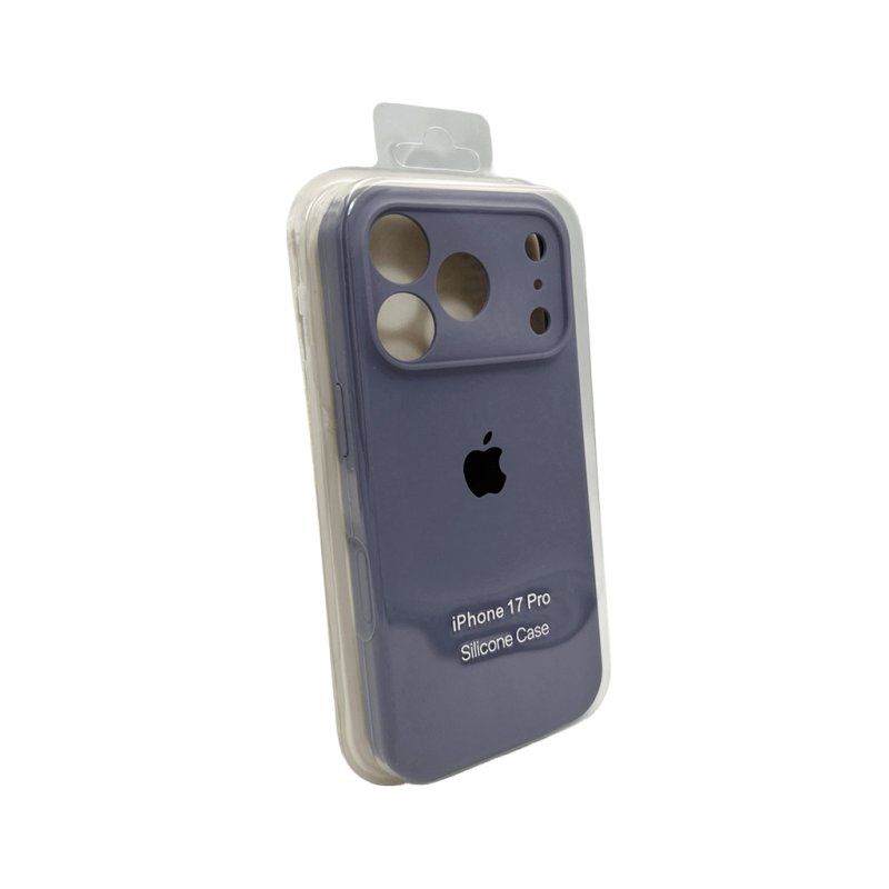 Чохол для смартфона Silicone Full Case AA Camera Protect for Apple iPhone 17 Pro Max 28,Lavender Grey