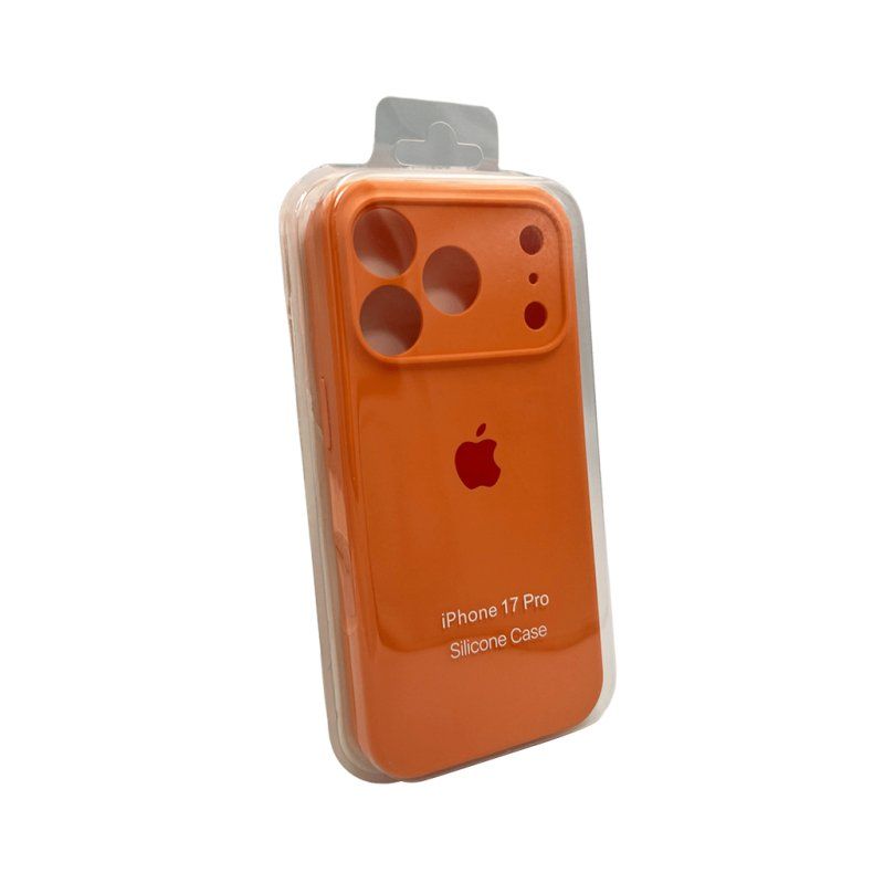 Чохол для смартфона Silicone Full Case AA Camera Protect for Apple iPhone 17 Pro Max 34,Papaya