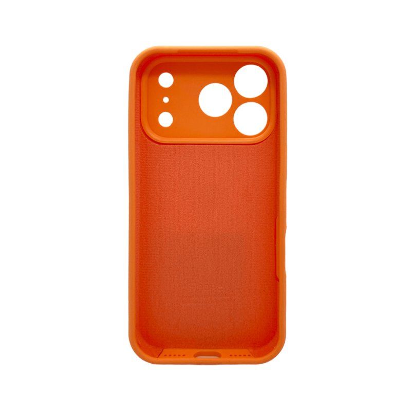 Чохол для смартфона Silicone Full Case AA Camera Protect for Apple iPhone 17 Pro Max 34,Papaya