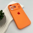 Чохол для смартфона Silicone Full Case AA Camera Protect for Apple iPhone 17 Pro Max 34,Papaya