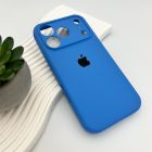 Чохол для смартфона Silicone Full Case AA Camera Protect for Apple iPhone 17 Pro Max 38,Surf Blue