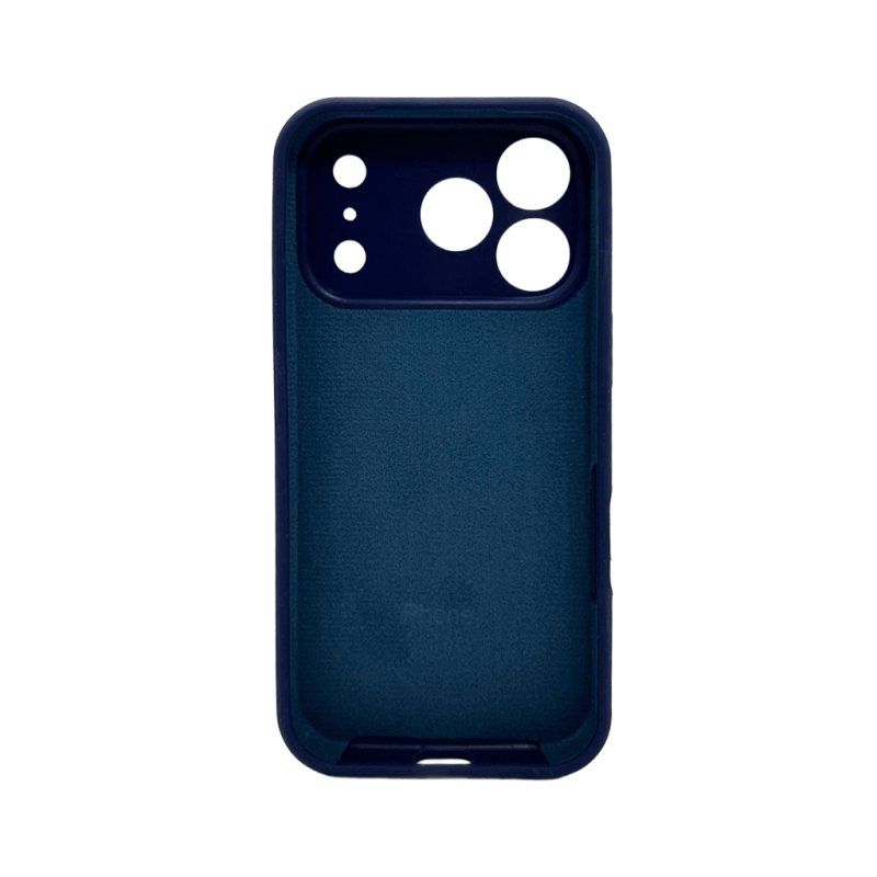 Чохол для смартфона Silicone Full Case AA Camera Protect for Apple iPhone 17 Pro Max 39,Navy Blue