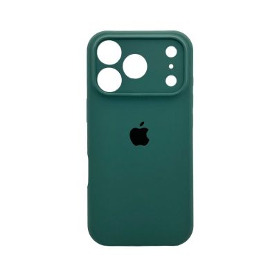Чохол для смартфона Silicone Full Case AA Camera Protect for Apple iPhone 17 Pro Max 46,Pine Green