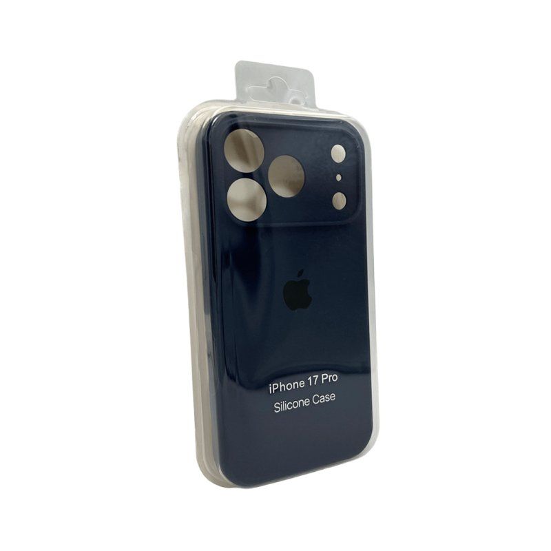Чохол для смартфона Silicone Full Case AA Camera Protect for Apple iPhone 17 Pro Max 55,Mid Black
