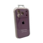 Чохол для смартфона Silicone Full Case AA Camera Protect for Apple iPhone 17 Pro Max 60,Taro Purple