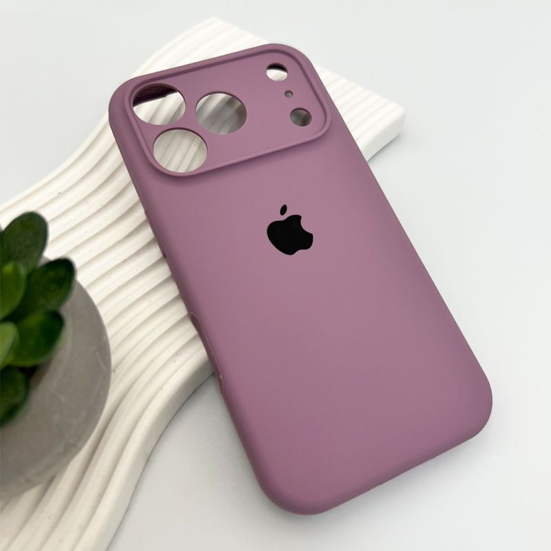 Чохол для смартфона Silicone Full Case AA Camera Protect for Apple iPhone 17 Pro Max 60,Taro Purple