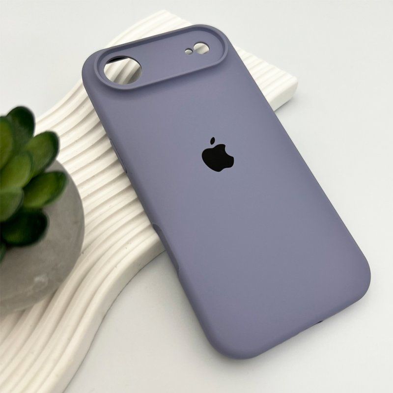 Чохол для смартфона Silicone Full Case AA Camera Protect for Apple iPhone 17 Air 28,Lavender Grey