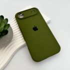 Чохол для смартфона Silicone Full Case AA Camera Protect for Apple iPhone 17 Air 29,Army Green