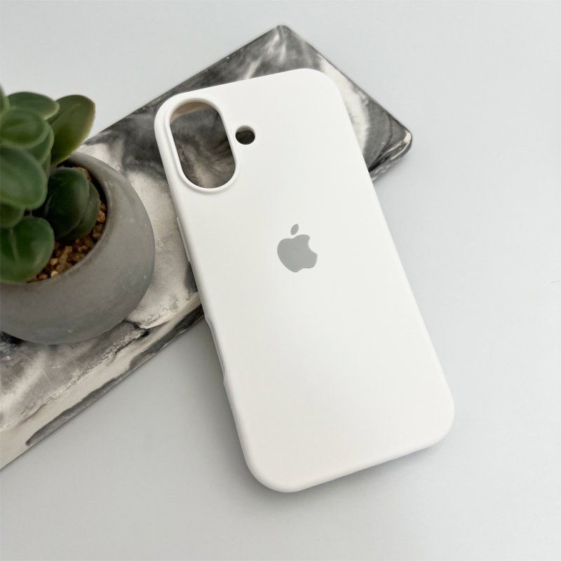 Чохол для смартфона Silicone Full Case AA Open Cam for Apple iPhone 17 8,White