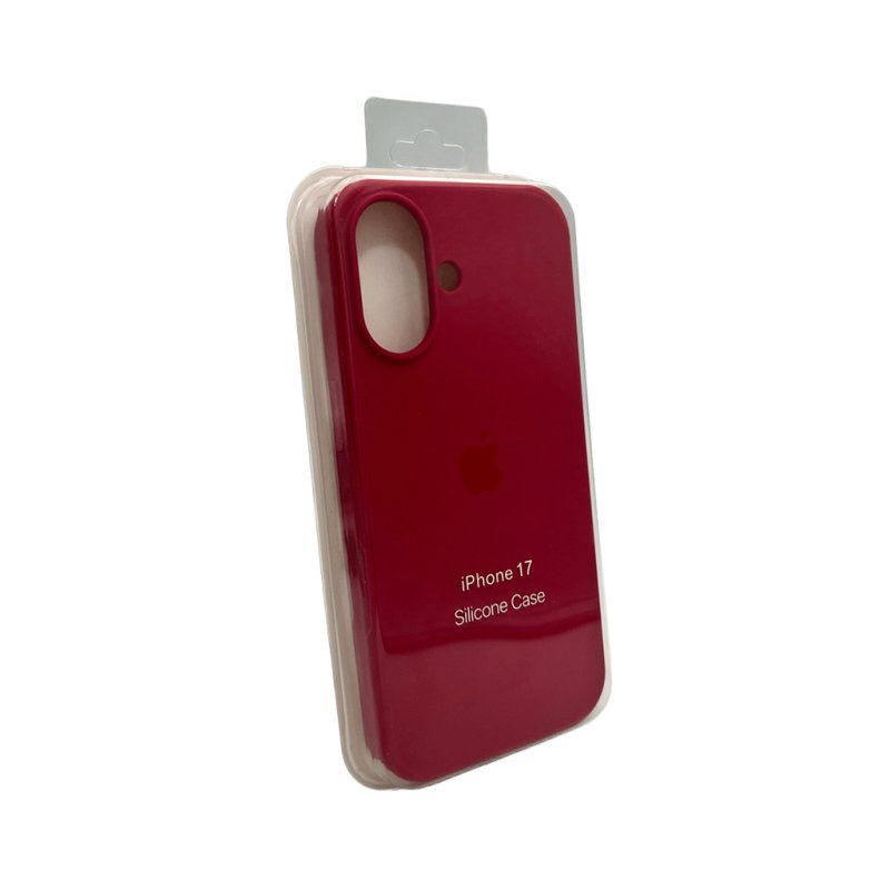 Чохол для смартфона Silicone Full Case AA Open Cam for Apple iPhone 17 21,Rose Red