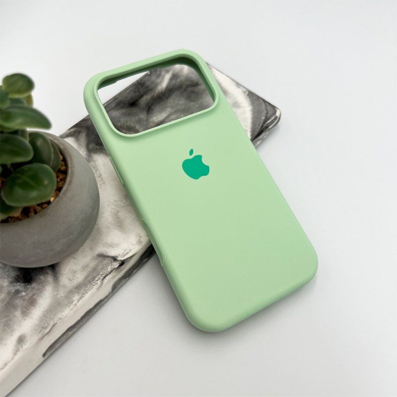 Чохол для смартфона Silicone Full Case AA Open Cam for Apple iPhone 17 Pro 1,Mint