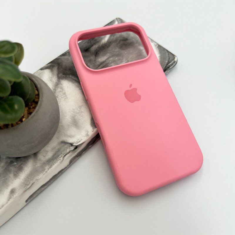 Чохол для смартфона Silicone Full Case AA Open Cam for Apple iPhone 17 Pro 6,Light Pink