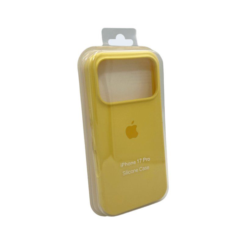 Чохол для смартфона Silicone Full Case AA Open Cam for Apple iPhone 17 Pro 33,Canary Yellow