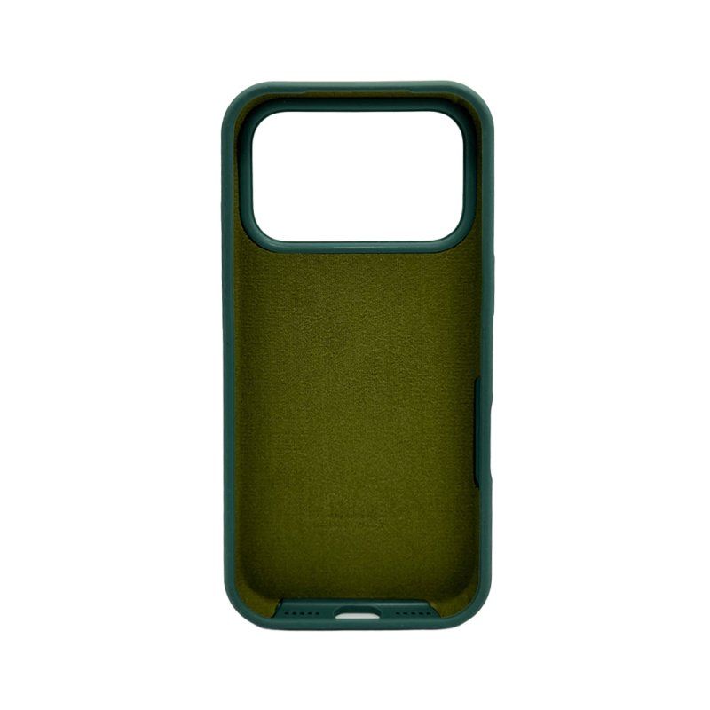 Чохол для смартфона Silicone Full Case AA Open Cam for Apple iPhone 17 Pro 46,Pine Green