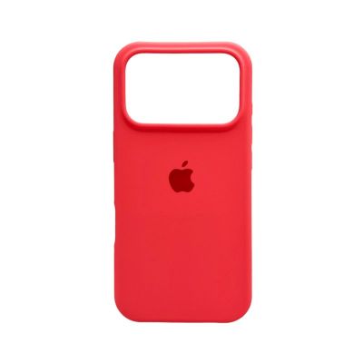 Чохол для смартфона Silicone Full Case AA Open Cam for Apple iPhone 17 Pro 50,Pink Orange
