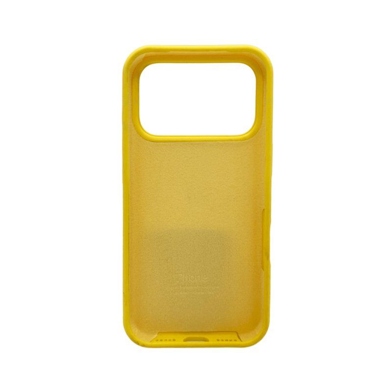 Чохол для смартфона Silicone Full Case AA Open Cam for Apple iPhone 17 Pro 56,Sunny Yellow