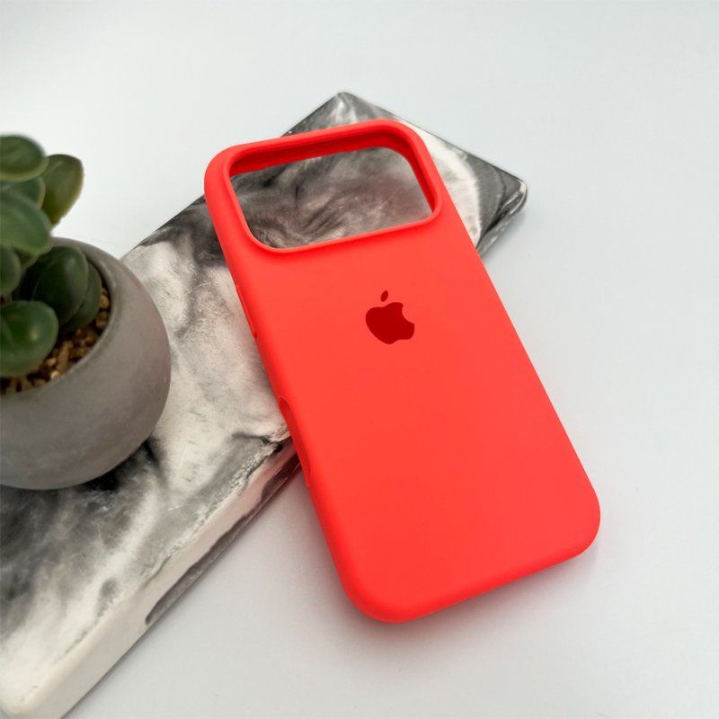 Чохол для смартфона Silicone Full Case AA Open Cam for Apple iPhone 17 Pro Max 2,Apricot