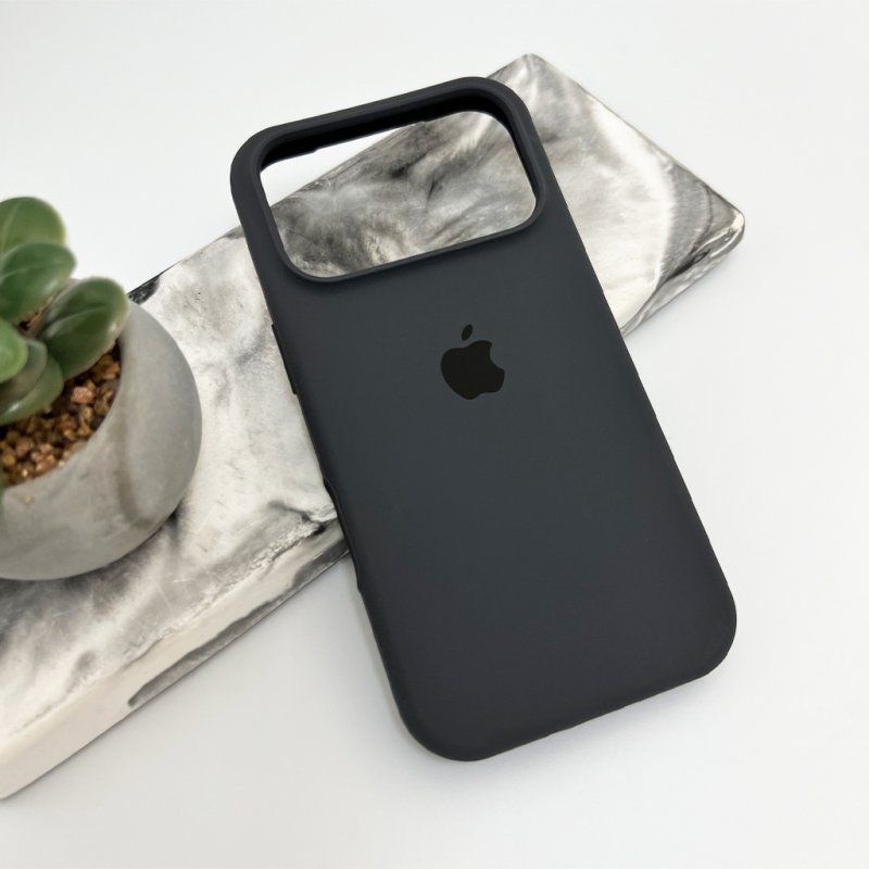 Чохол для смартфона Silicone Full Case AA Open Cam for Apple iPhone 17 Pro Max 12,Darl Grey