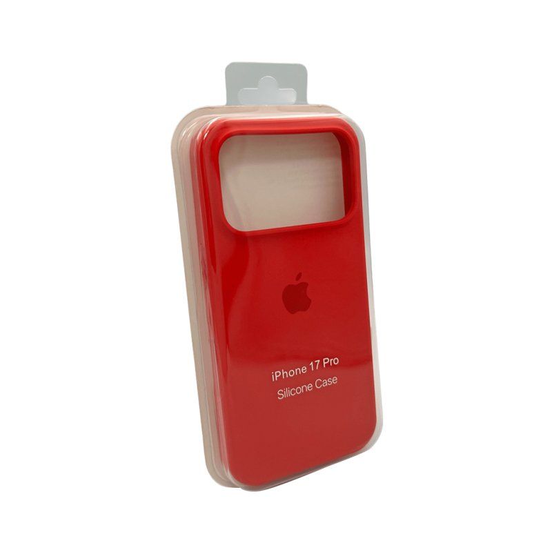 Чохол для смартфона Silicone Full Case AA Open Cam for Apple iPhone 17 Pro Max 20,China Red