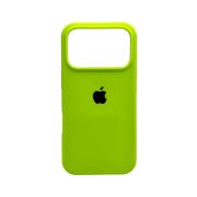 Чохол для смартфона Silicone Full Case AA Open Cam for Apple iPhone 17 Pro Max 24,Shiny Green
