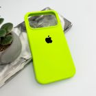 Чохол для смартфона Silicone Full Case AA Open Cam for Apple iPhone 17 Pro Max 24,Shiny Green
