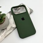 Чохол для смартфона Silicone Full Case AA Open Cam for Apple iPhone 17 Pro Max 31,Dark Green