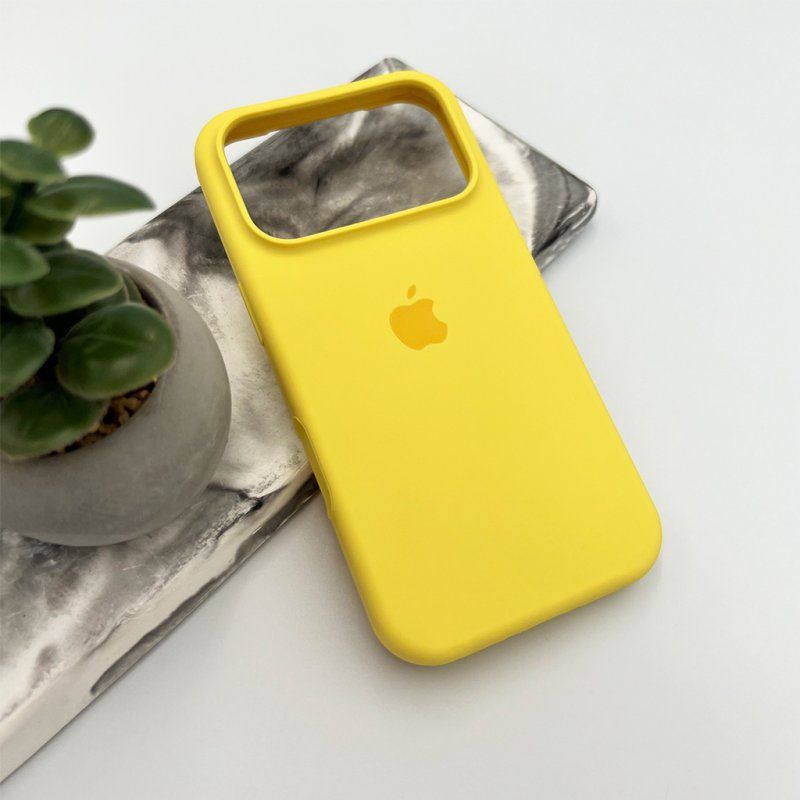 Чохол для смартфона Silicone Full Case AA Open Cam for Apple iPhone 17 Pro Max 33,Canary Yellow