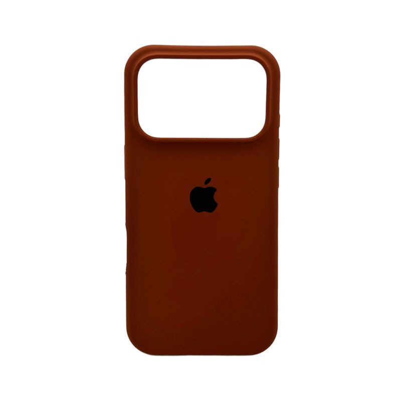 Чохол для смартфона Silicone Full Case AA Open Cam for Apple iPhone 17 Pro Max 42,Saddle Brown