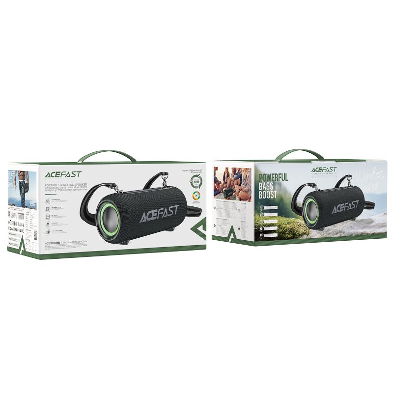Портативна колонка ACEFAST K2 Air Portable Speaker Black