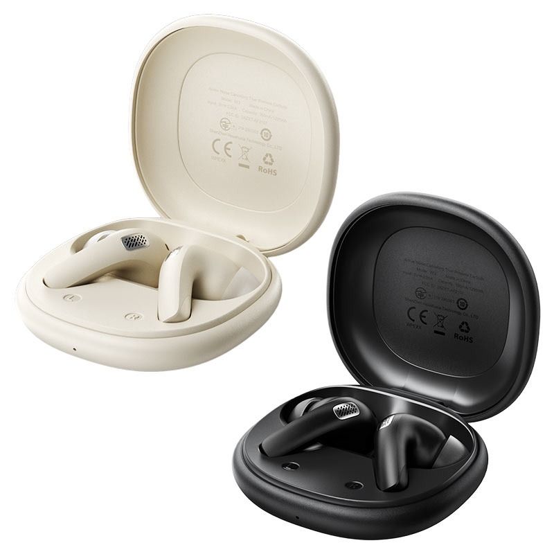Бездротові навушники ACEFAST W3 active noise cancelling true wireless earbuds Black