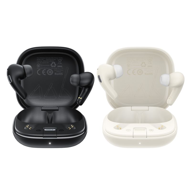 Бездротові навушники ACEFAST W4 true wireless earbuds with phone stand Black