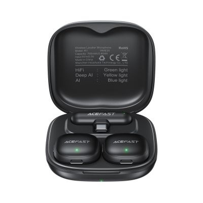 Бездротова мікрофонна система ACEFAST R1 dual-mic (Type-C) Black