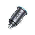 Автомобільний зарядний пристрій ACEFAST B15 65W (USB-A+USB-C) dual port metal car charger