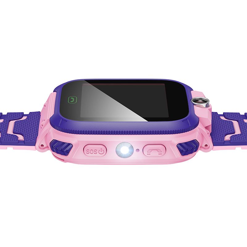 Дитячий смарт-годинник HOCO Y105 children phone watch Pink