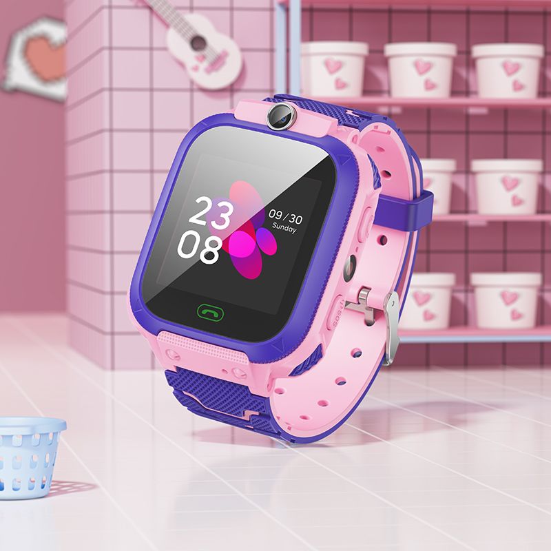 Дитячий смарт-годинник HOCO Y105 children phone watch Pink