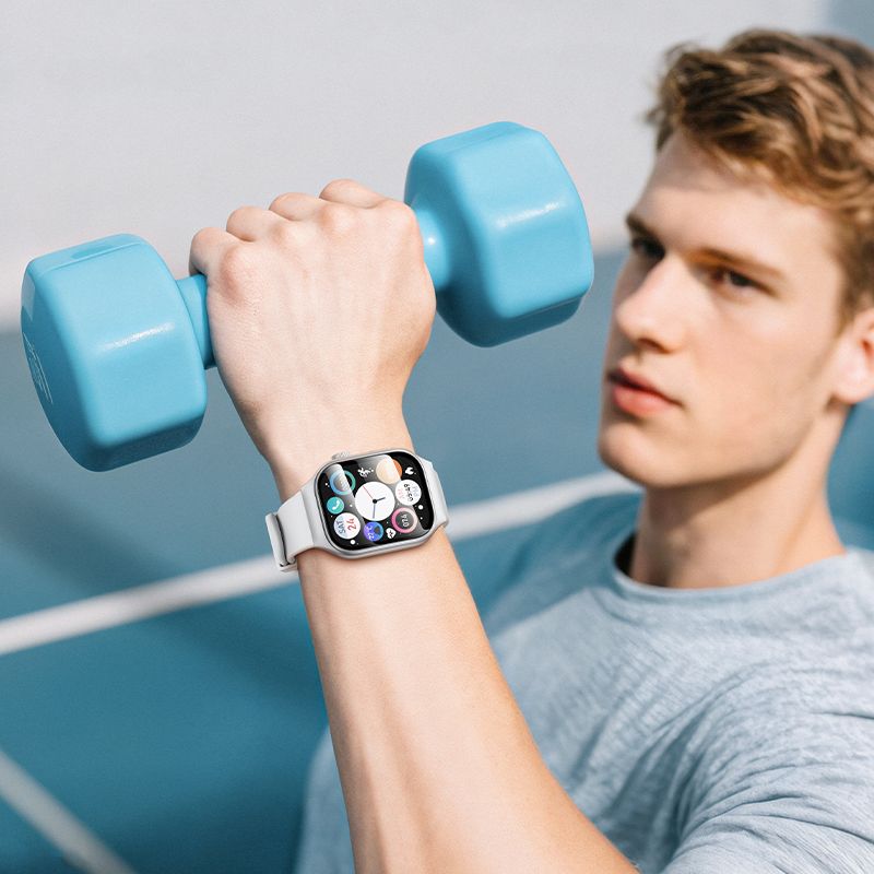 Смарт-годинник HOCO Y33 51mm. 200 mAh. Smart sports watch (call version) Silver