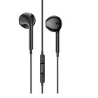 Навушники дротові HOCO M101 Crystal (3.5mm) Black