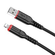 Кабель Hoco X59 Victory charging data cable iP(L=2M) Black