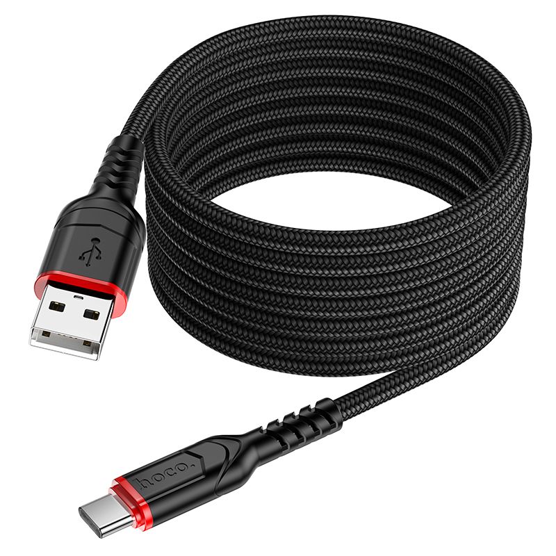 Кабель Hoco X59 Victory charging data cable Type-C(L=2M) Black