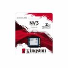 Накопичувач SSD M.2 Kingston NV3 2000GB NVMe 2230 PCIe 4.0 x4 3D NAND