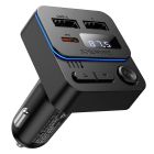 АЗП з FM-модулятором BOROFONE BC60 Hero 35W(1A1C) car BT FM transmitter Black